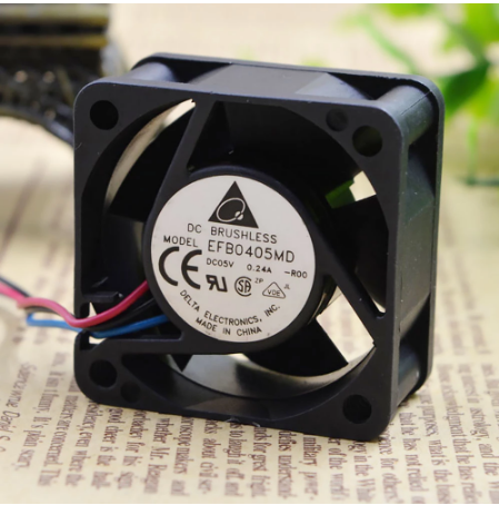 Original DELTA EFB0405MD Cooling Fan 5V 0.24A 0.75W 3wires EFB0405MD Fans